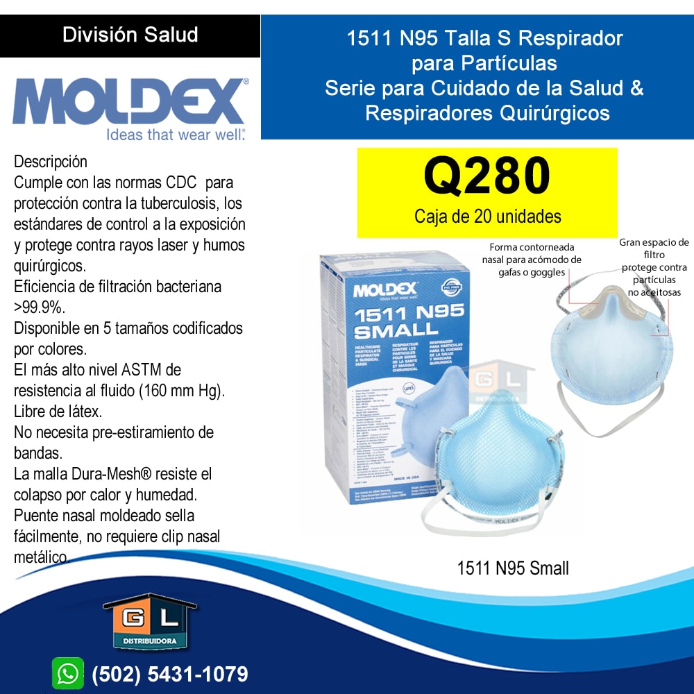 moldex n95 1511